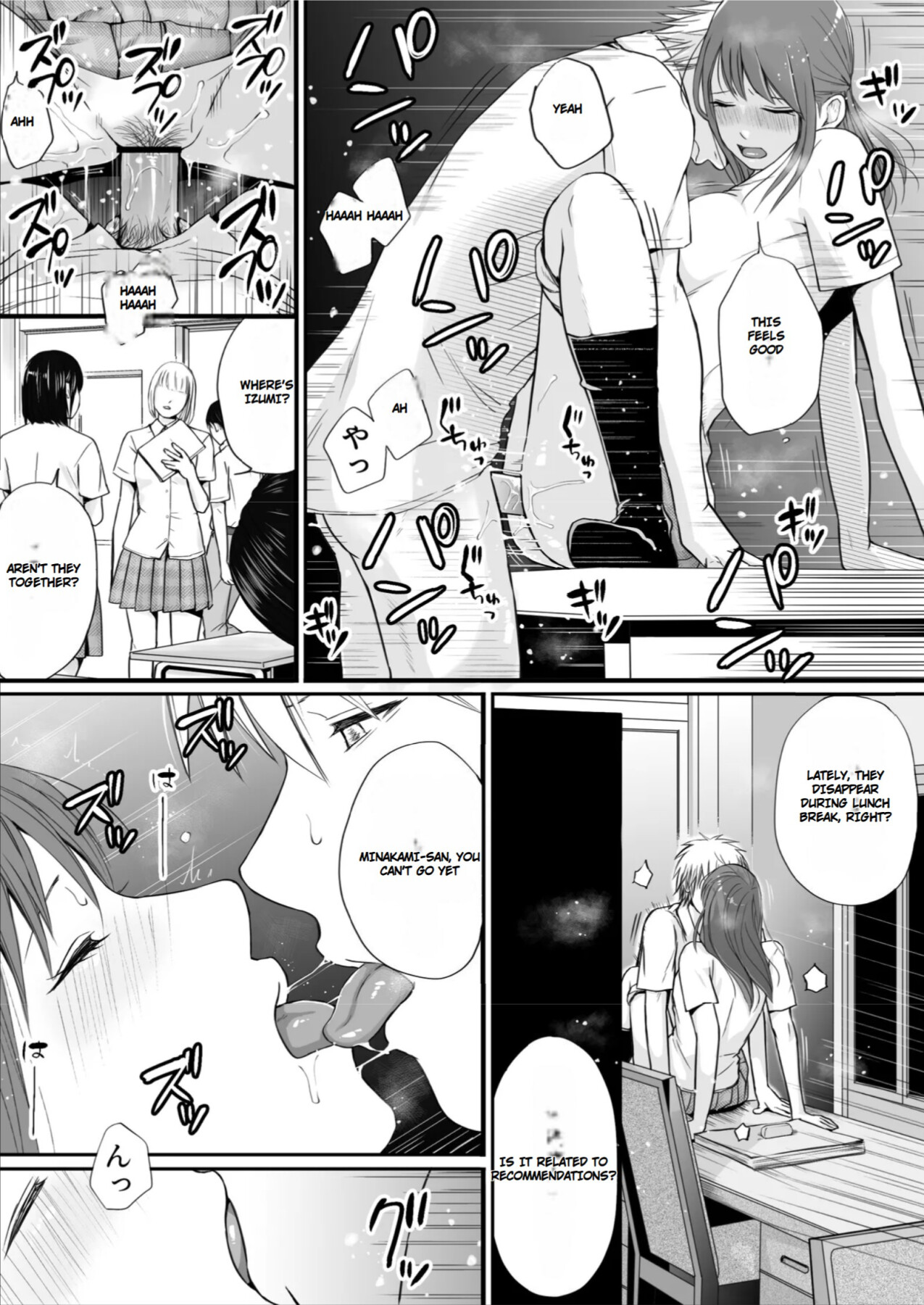 Hentai Manga Comic-You Said It'd Just Be Grinding... But You Ended up Slipping It In. Now I'm Just the Top Student's Toy 3.-Read-35